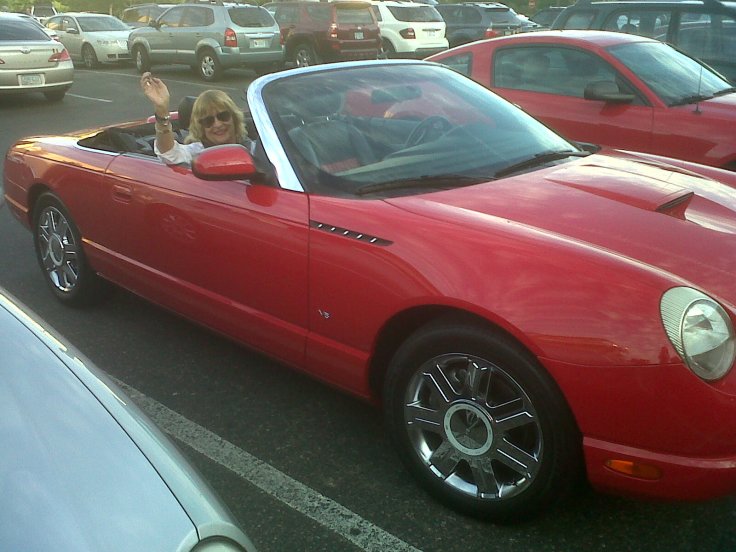 In Arizona in a Thunderbird!