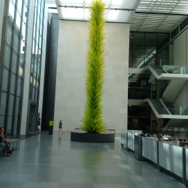 Glass Sculpture at Boston Fine art Museum