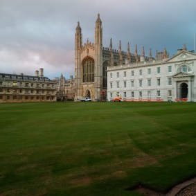 I don't know anything more beautiful than King's College Cambridge!