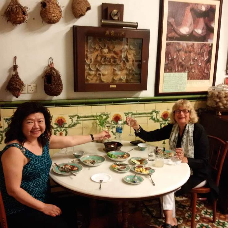 At very special dinner in Penang!!