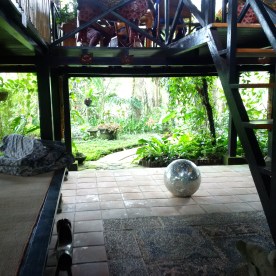 My friends Clare's home in Bali, high in the mountains!
