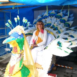 Not sure what this is, look like I am in parade!