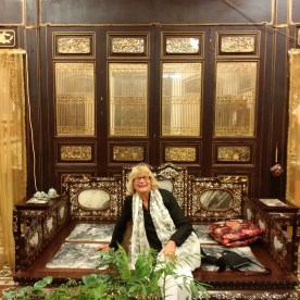 On an Opionum bench!!