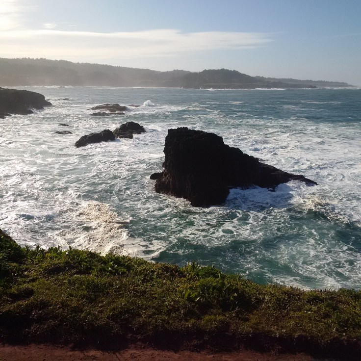 Beautiful Pacific Ocean at Mendocino in Northern California‎