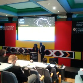 Attendance at the “Business in Africa” Conference! Excellent!